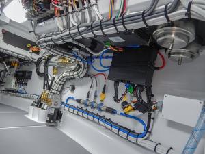 Helm wiring - Custom Marine Electronics 